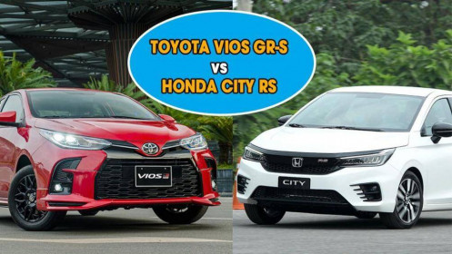 Với 600 triệu đồng mua Honda City RS hay Toyota Vios GR-S?
