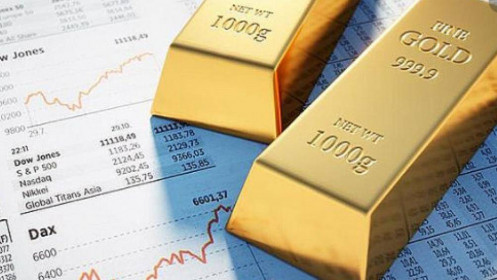 Giá vàng châu Á giảm phiến thứ sáu liên tiếp