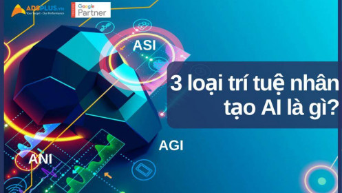 3 loại trí tuệ nhân tạo AI là gì? ANI (hẹp), AGI (tổng quát) và ASI (siêu nhân tạo)