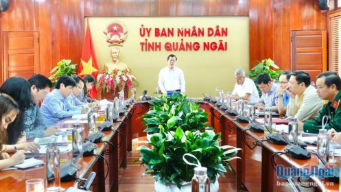 Chủ tịch UBND tỉnh Quảng Ngãi làm việc với Công ty cổ phần Tập đoàn FLC