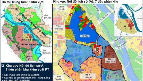 Những điểm đáng chú ý trong Quy hoạch phân khu đô thị nội đô lịch sử Hà Nội
