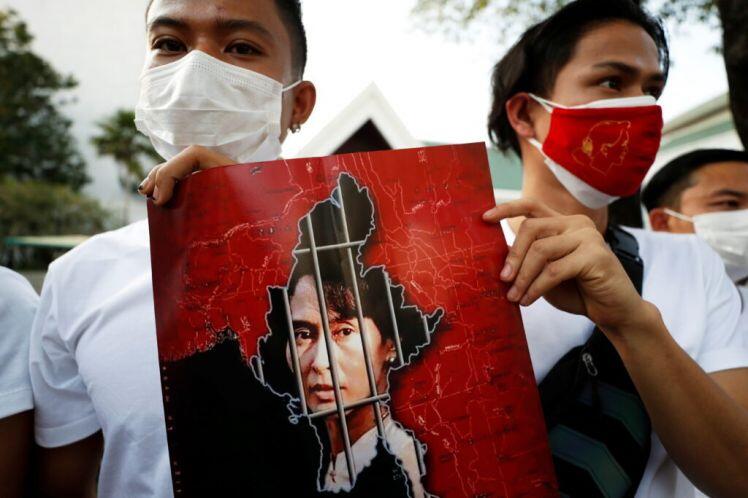 Đảo chính ở Myanmar: Bà Aung San Suu Kyi bị buộc tội, đối mặt án tù