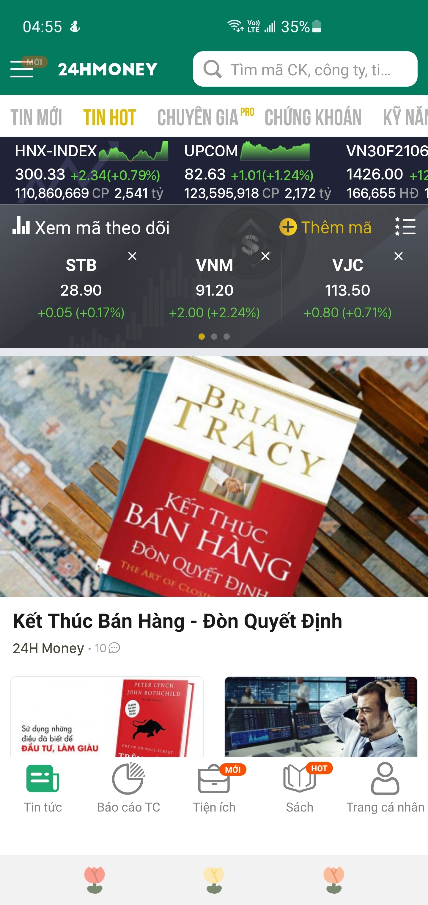 Viết bài post 24hmoney.  ...