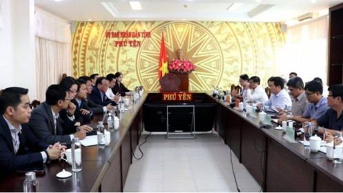 Lãnh đạo tỉnh Phú Yên làm việc với Tập đoàn Tân Hoàng Minh