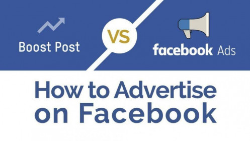 So sánh bài đăng Facebook Boost và Facebook Ads