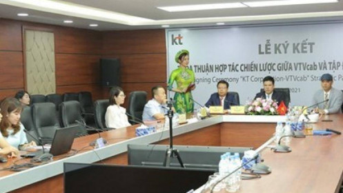 Tập đoàn KT Corp hợp tác với VTVCab phát triển dịch vụ nghe nhạc trực tuyến tại Việt Nam