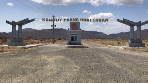 Tiến độ thực hiện dự án KCN Tuy Phong ra sao?