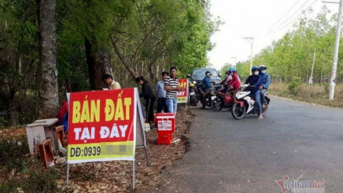 Nhà đầu tư không còn quan tâm, giá đất cũng “nguội lạnh“