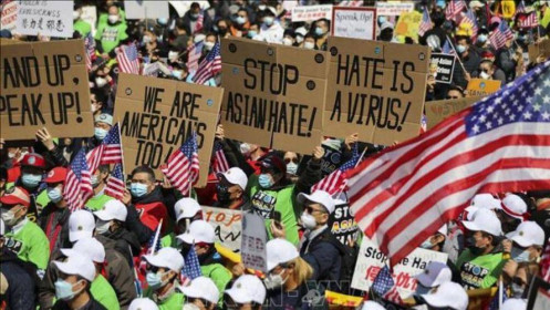 Hạ viện Mỹ thông qua dự luật chống các tội ác hận thù đối với người gốc Á