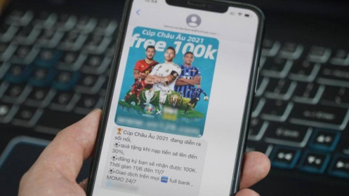 Cá độ euro 2021: Quảng cáo cá độ bóng đá mùa Euro "tấn công" người dùng iPhone