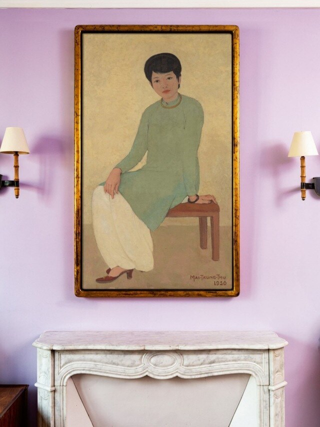 Bức họa "Portrait de Mademoiselle Phuong" giá 3,1 triệu USD có gì đặc biệt?