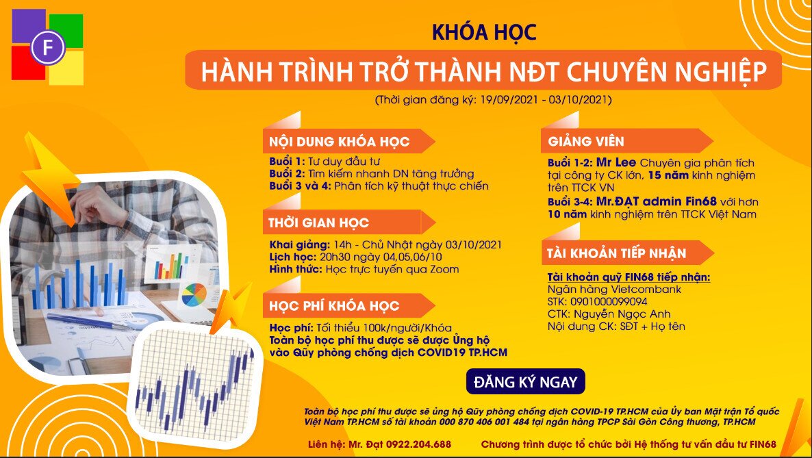 Talkshow - Đối thoại trực tuyến, trao đổi tại chương trình "Hành trình trở thành nhà đầu tư chuyên nghiệp".  ...