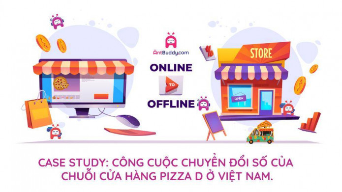 [Case Study] Công cuộc chuyển đổi số thành công của Chuỗi cửa hàng Pizza D ở Việt Nam
