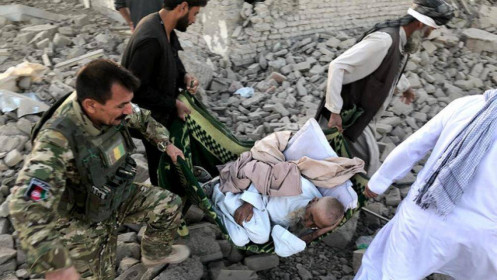 Hơn 160 người thương vong sau 2 vụ nổ tại Kabul (Afghanistan)