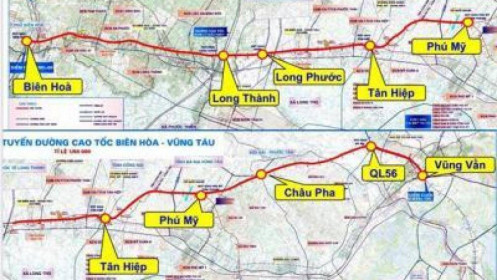 Trình Thủ tướng tuyến cao tốc hơn 19.000 tỉ nối Biên Hòa - Vũng Tàu
