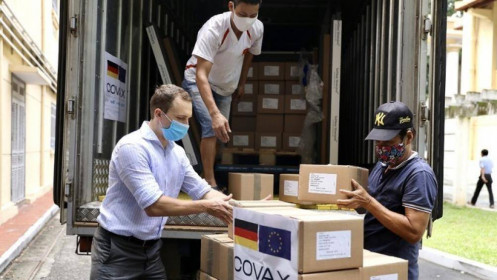Đức hỗ trợ Việt Nam hơn 850.000 liều vaccine