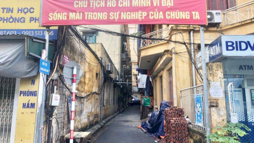 Dỡ bỏ phong tỏa ngõ 332 đường Nguyễn Trãi, quận Thanh Xuân