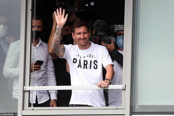 Chiêu mộ Messi, giá trị thương hiệu của PSG tăng chóng mặt