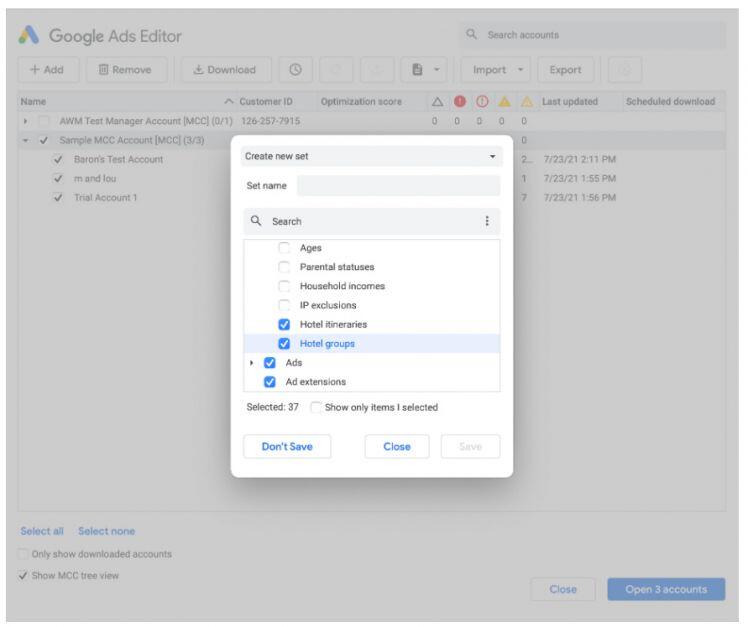 Google Ads Editor cập nhật thêm nhiều tính năng mới