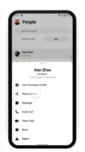 Messenger cập nhật tính năng mới cho người dùng