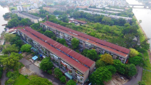 Chung cư cũ vào “tầm ngắm”