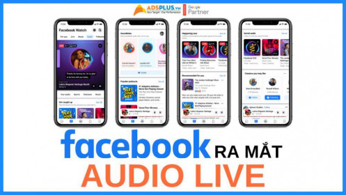 Facebook ra mắt tính năng Audio Live cho người dùng