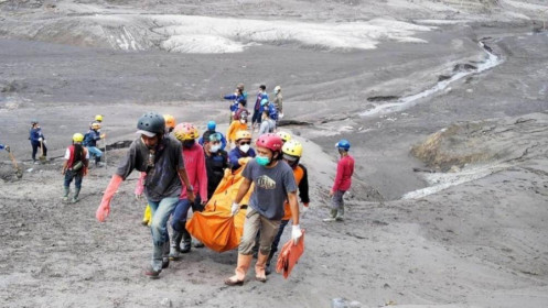 Nạn nhân trong vụ phun trào núi lửa Semeru tăng lên 34 người