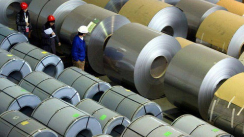 Xuất khẩu thép tiếp có tốc độ tăng trưởng cao nhất, đạt 129,8%