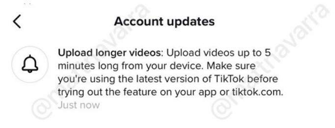 Người dùng sẽ sớm có thể đăng video dài trên TikTok