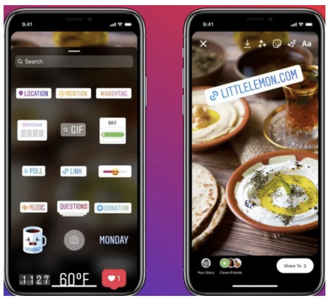 Gắn link trực tiếp lên Stories – Instagram Swipe Up hiện đã hết thời