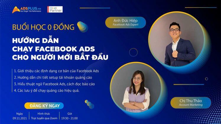 Hướng dẫn chạy Facebook Ads cho người mới bắt đầu [WORKSHOP]