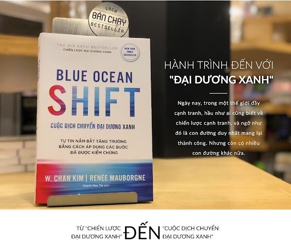 Cuộc dịch chuyển đại dương xanh - sách bestseller hạng mục Sách Quản Trị