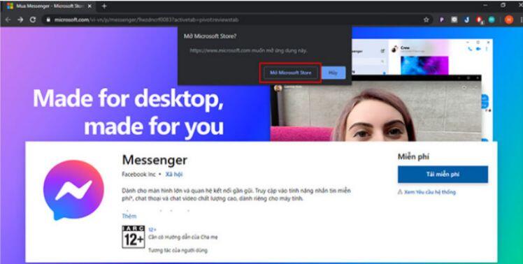 Cách tải Messenger cho máy tính cực đơn giản