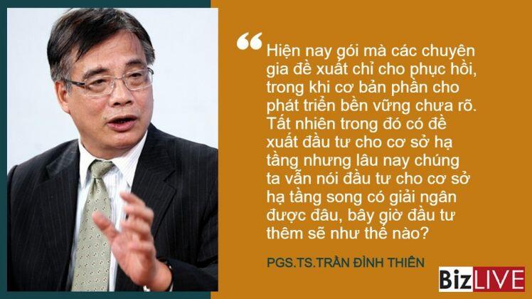 Gói hỗ trợ không thể chỉ bàn theo kiểu “hà hơi thổi ngạt”