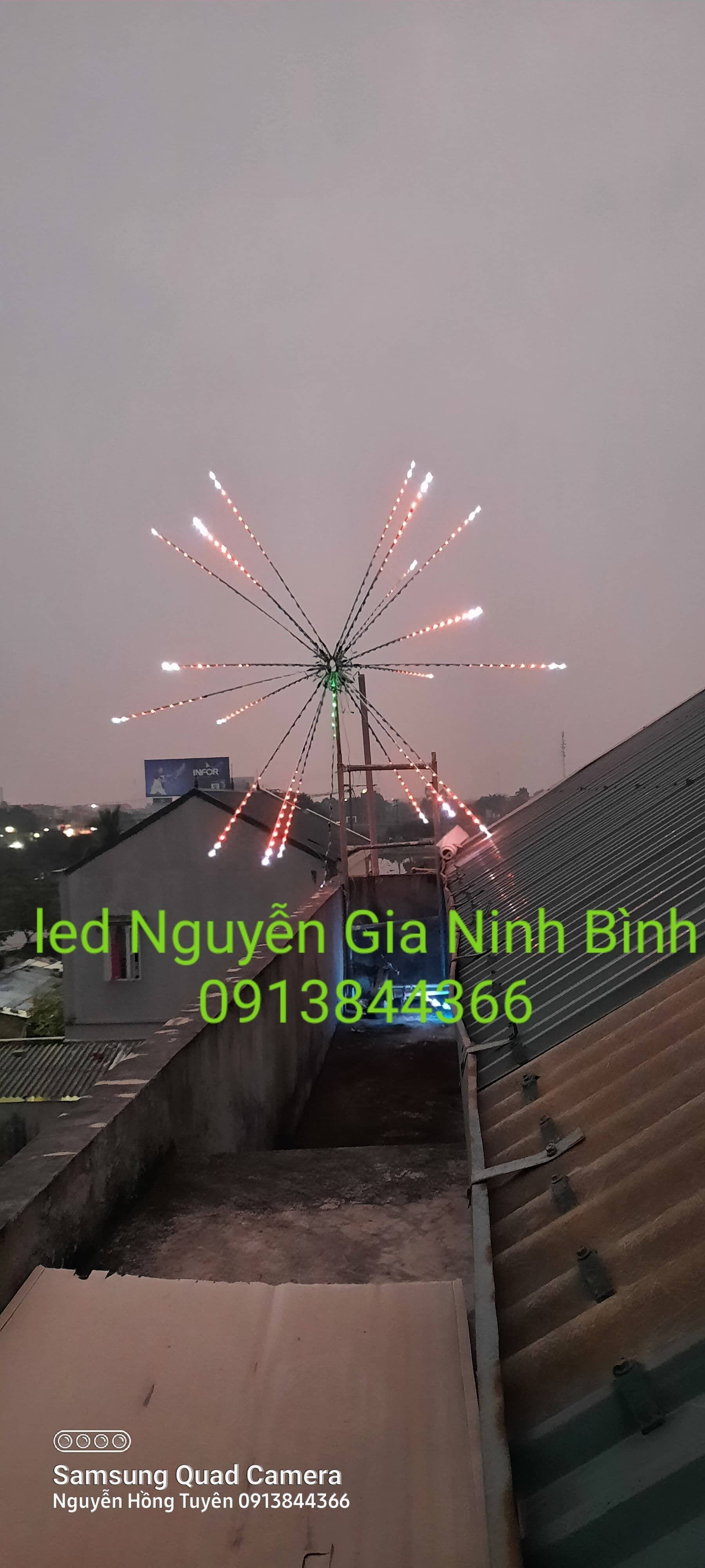 Led Nguyễn Gia Ninh Bình, đồng hành cùng bạn đón tết cô truyền với led pháo hoa đa hiệu ứng, âm thanh  ...