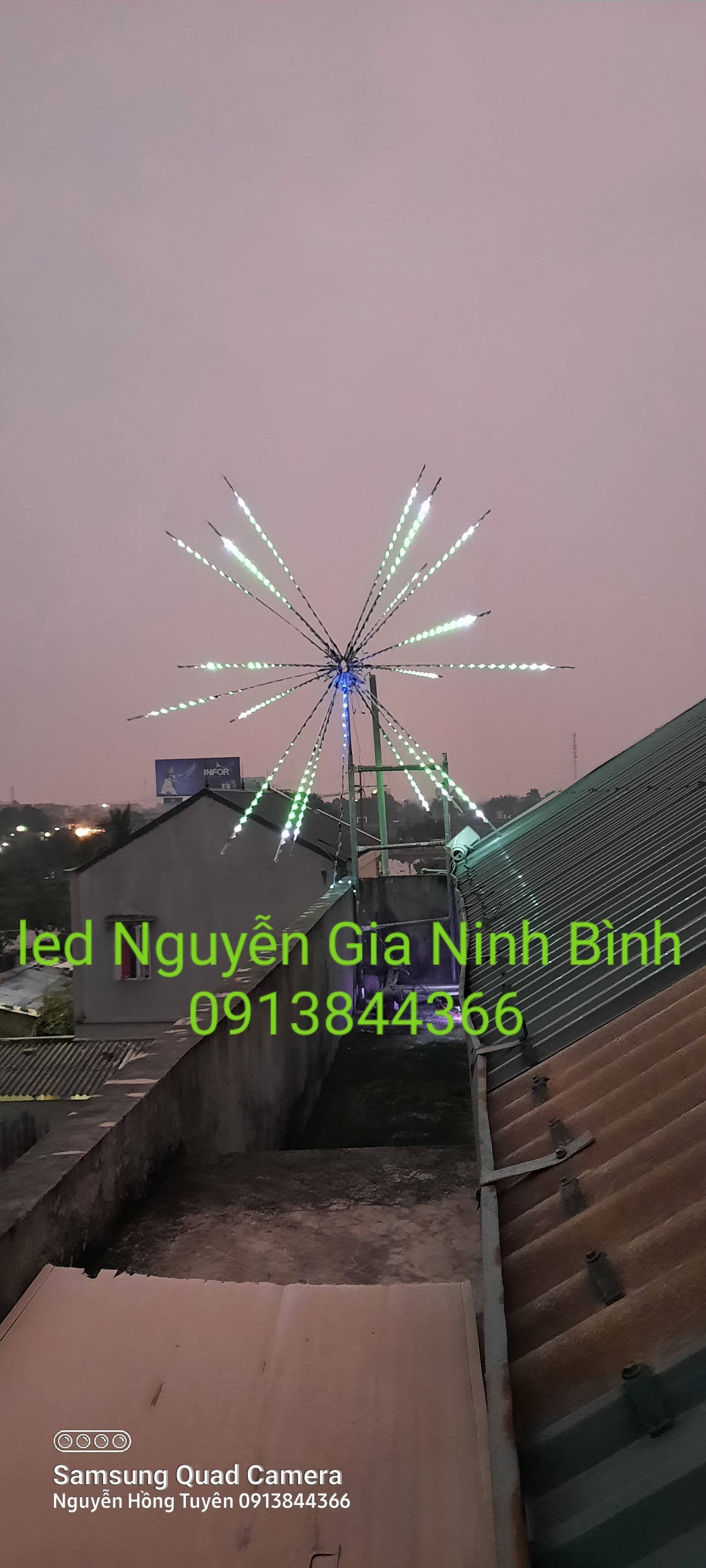 Led Nguyễn Gia Ninh Bình, đồng hành cùng bạn đón tết cô truyền với led pháo hoa đa hiệu ứng, âm thanh  ...