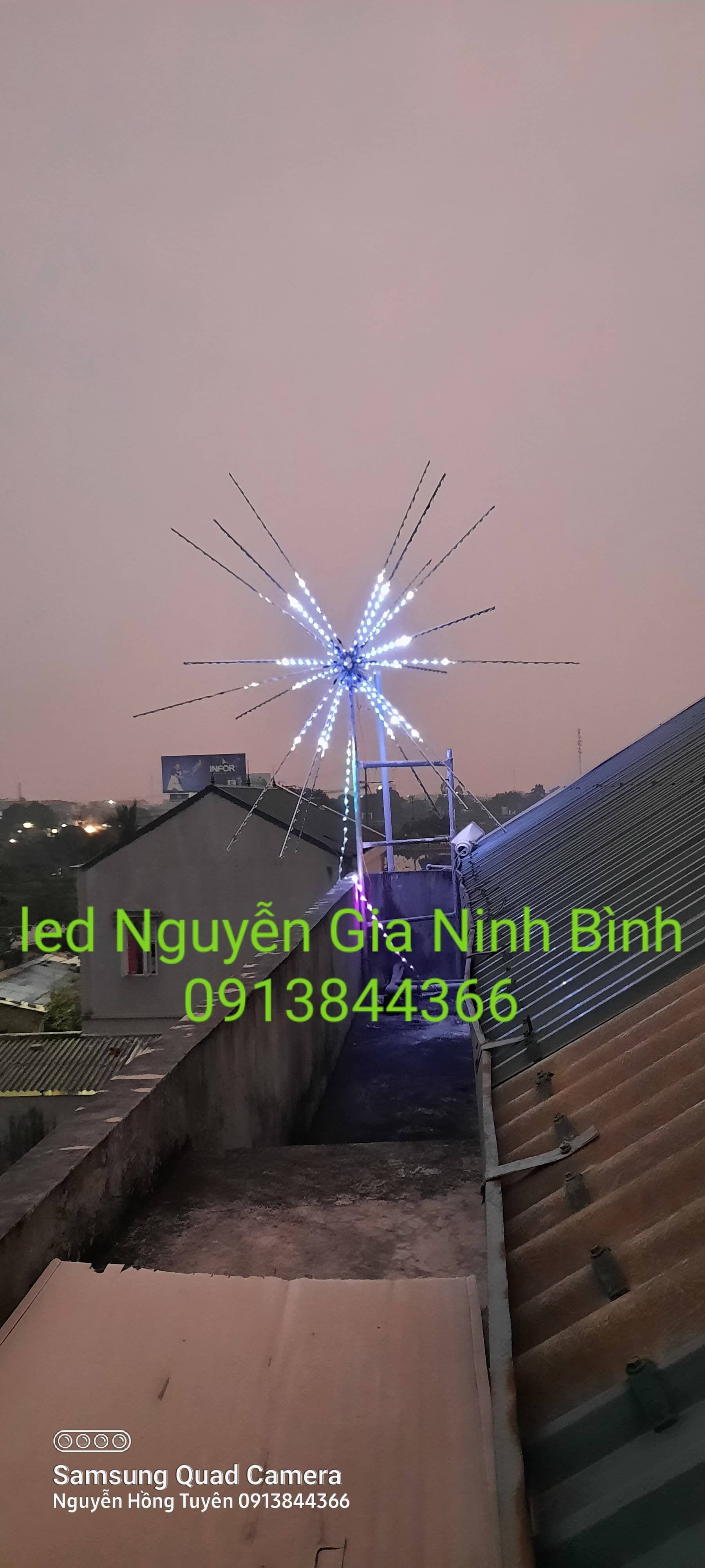 Led Nguyễn Gia Ninh Bình, đồng hành cùng bạn đón tết cô truyền với led pháo hoa đa hiệu ứng, âm thanh  ...