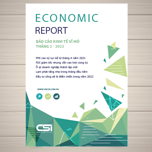Báo cáo kinh tế vĩ mô tháng 1 năm 2022