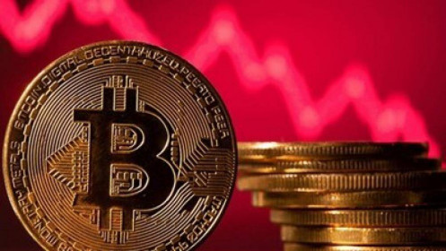 Bitcoin rớt ngưỡng 43,000 USD