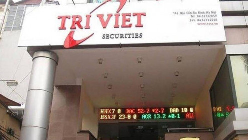 Chứng khoán Trí Việt bị phạt hơn 300 triệu đồng