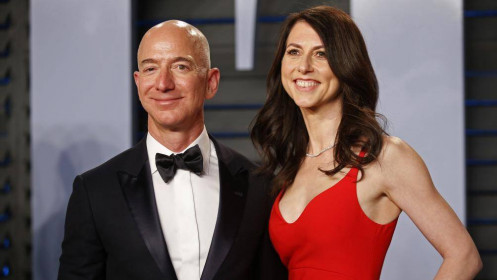 Vợ cũ Jeff Bezos 'chia tay' 8,5 tỷ USD cổ phiếu Amazon