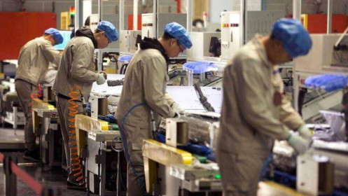 Caixin: Chỉ số sản xuất của Trung Quốc giảm với tốc độ nhanh nhất gần 2 năm
