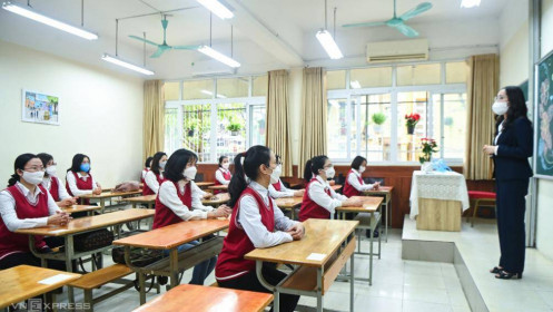 Đề xuất lớp 1-6 nội thành Hà Nội đến trường từ tháng 3