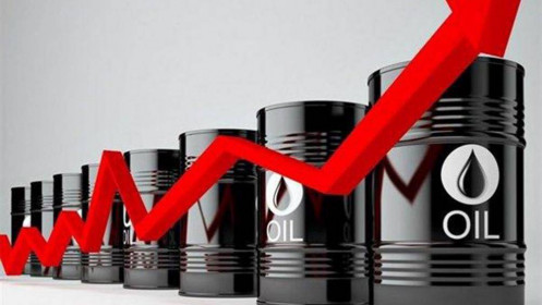 Dầu WTI có lúc vọt hơn 11% lên 106 USD/thùng