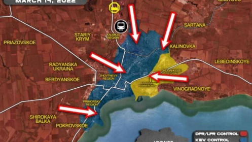NÓNG: Chiến sự Ukraine đột biến ở Mariupol - QĐ Nga bị đánh bại, thiệt hại nặng, rút lui