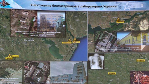 Nga tung tài liệu 'Mỹ giúp Ukraine nghiên cứu vũ khí sinh học'