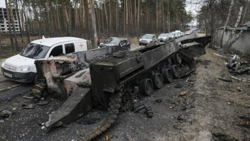Báo Nga: Thương vong khủng khiếp của quân đội Nga ở Ukraine là tin giả