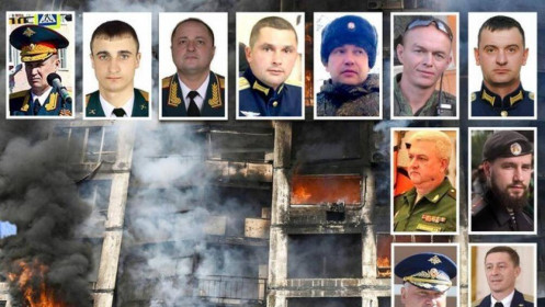 Cuộc chiến khiến quân đội hai bên thiệt hại nặng, Ukraine điểm danh 7 tướng Nga tử trận