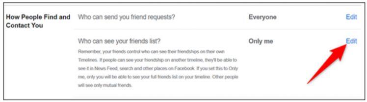 Cách ẩn danh sách bạn bè trên Facebook trong 3 nốt nhạc