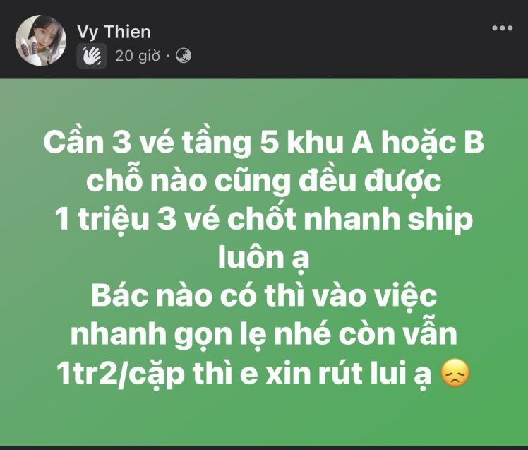 Vé xem trận Việt Nam - Trung Quốc hạ giá kịch sàn vẫn không có người mua